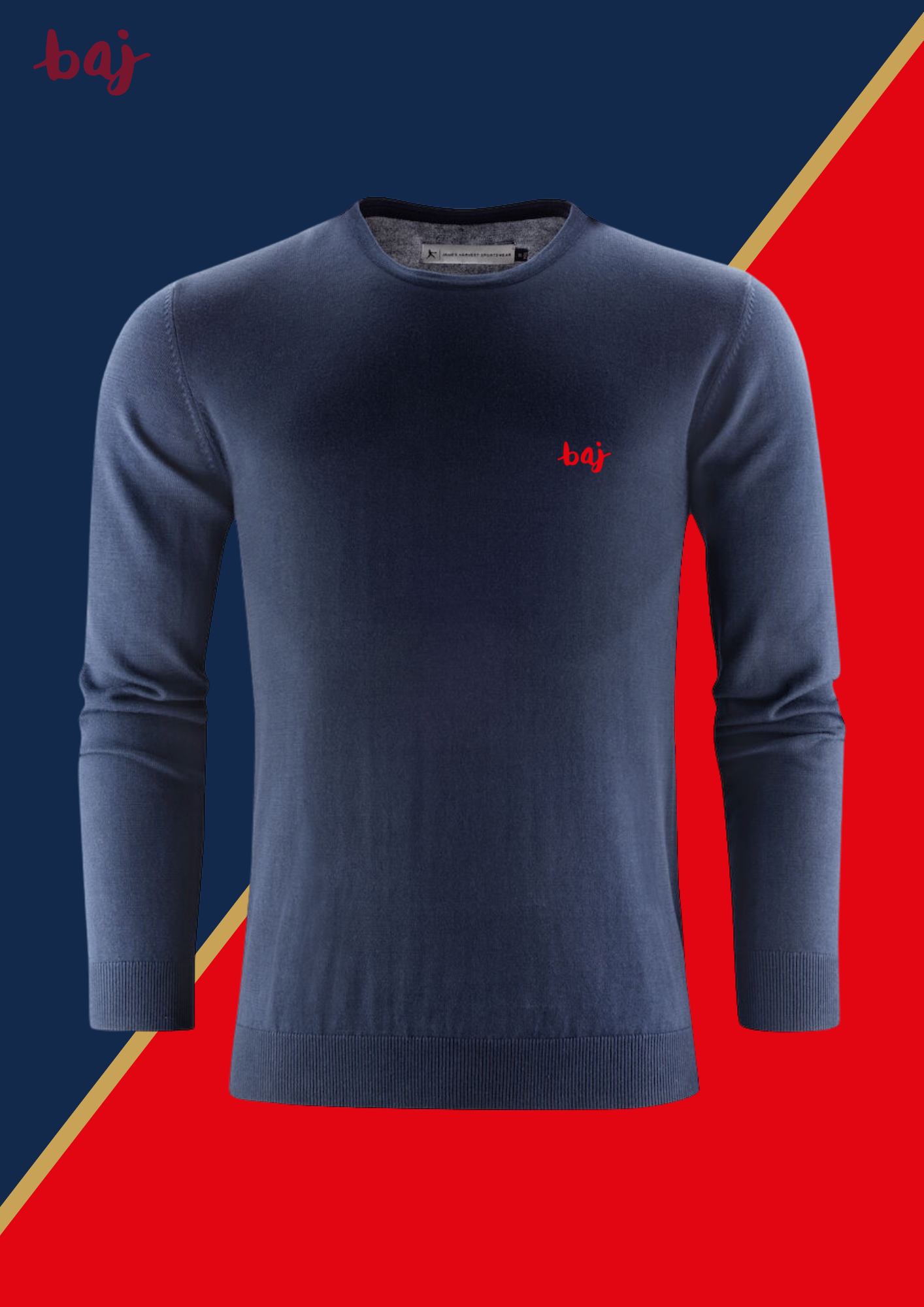 Baj-Sweater für Hemd-kleines Logo