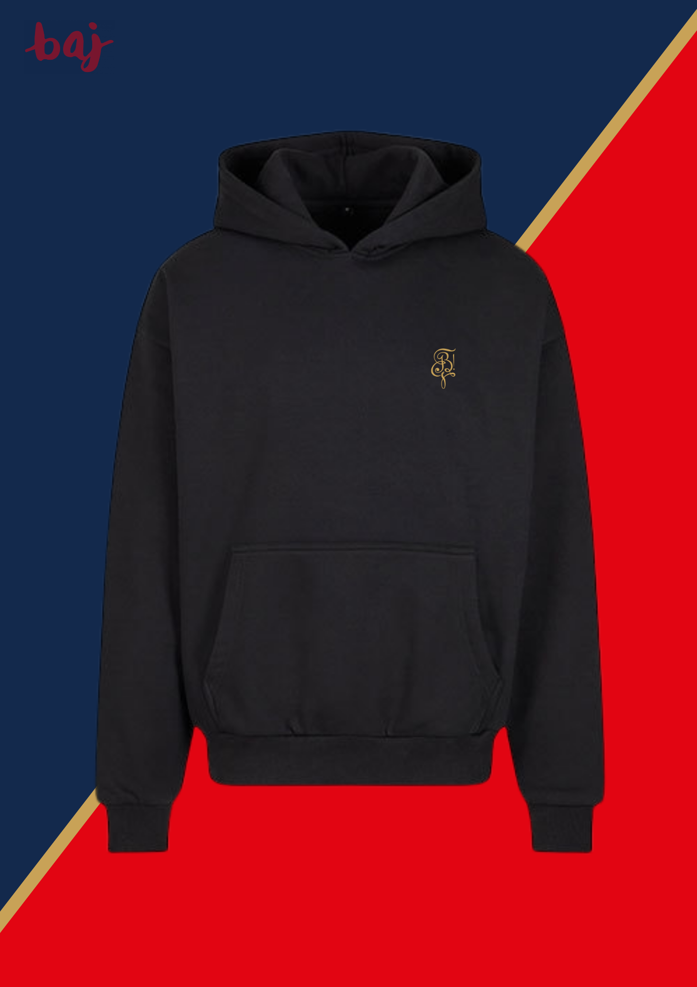 Baj-Oversized Hoodie-Zirkel