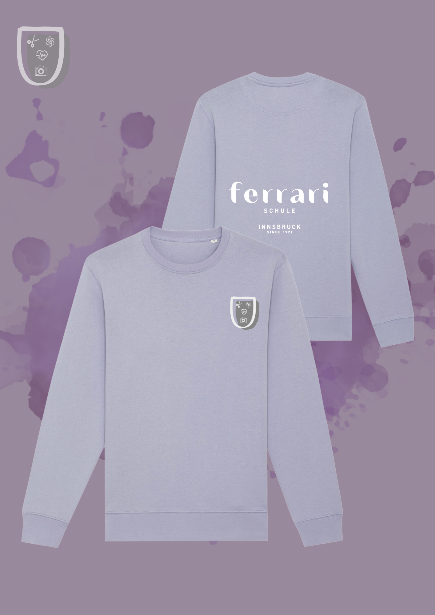 Ferrari-Schule-Sweater-Premium-Stanley Stella