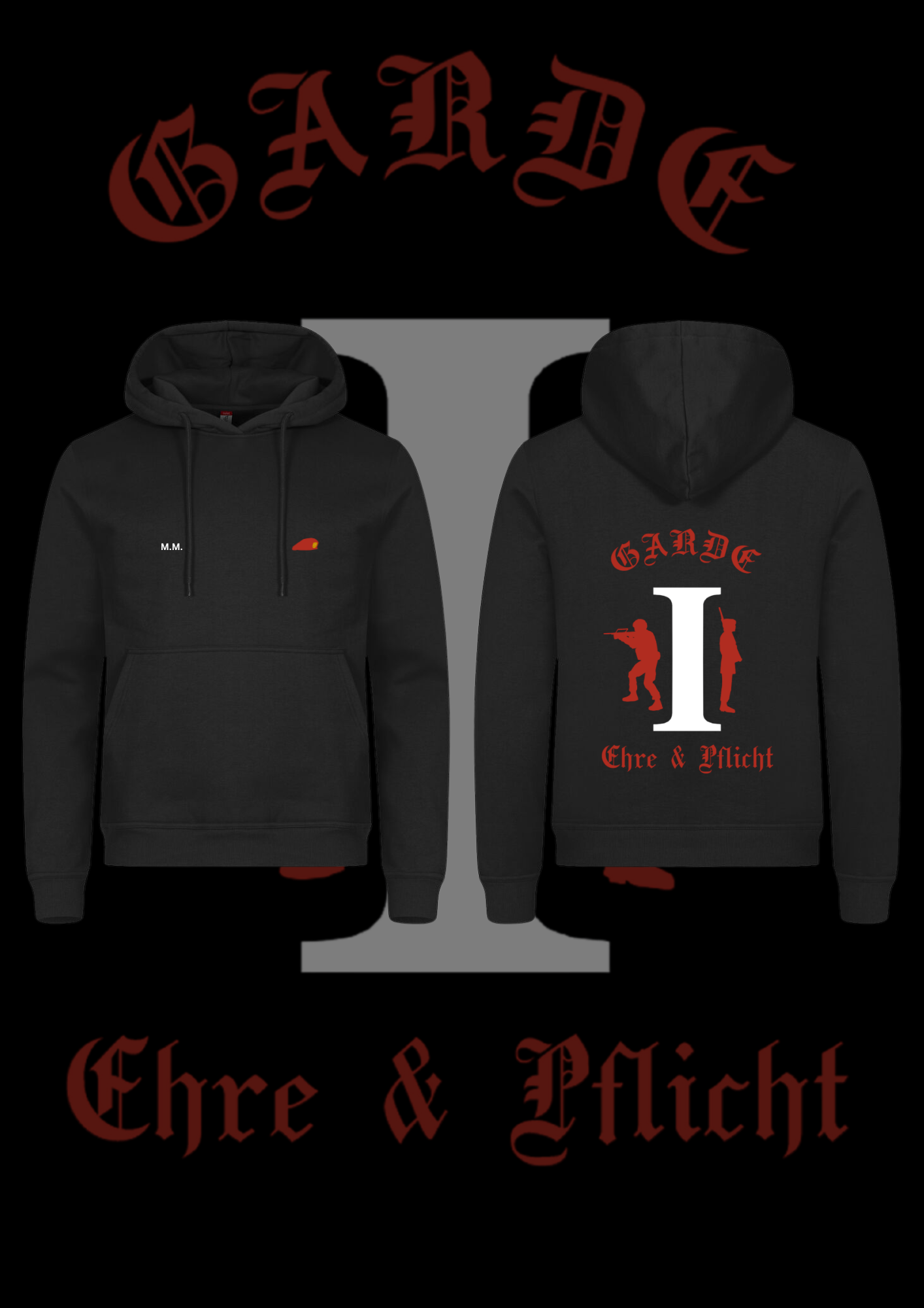 Garde 1- Premium Hoodie-Ausbildner